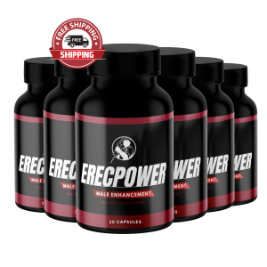 ErecPower | 6 X BOTTLE - 180 Day Supply